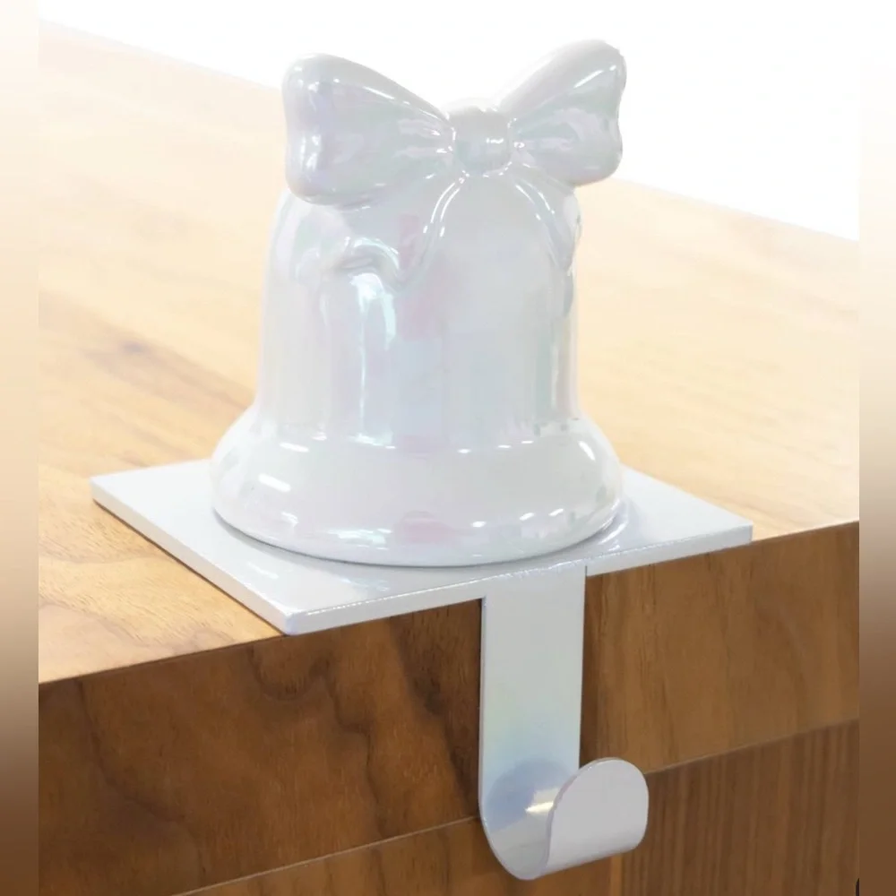 🎀 TARGET Glam Iridescent Bow & Bell-Shaped Holder